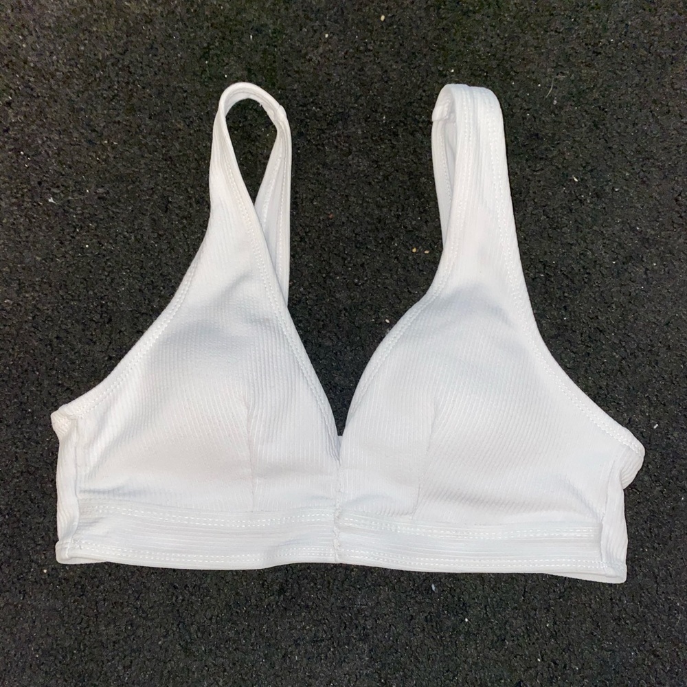 🔴 White Swim Top